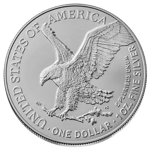 2026 1 oz Silver American Eagle $1 Coin BU