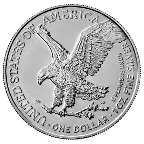 2024 1 oz Silver American Eagle $1 Coin BU