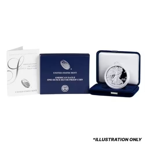 1 oz Proof Silver American Eagle - Random Year