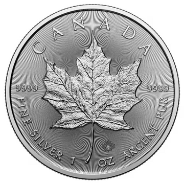2026 1 oz Canadian Silver Maple Leaf Coin BU