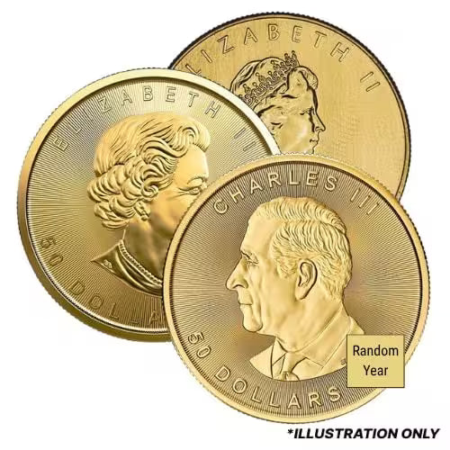 1 oz Canadian Gold Maple Leaf - Random Year