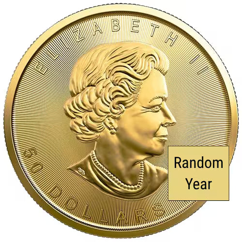 1 oz Canadian Gold Maple Leaf - Random Year