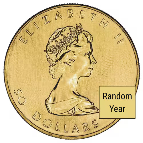 1 oz Canadian Gold Maple Leaf - Random Year