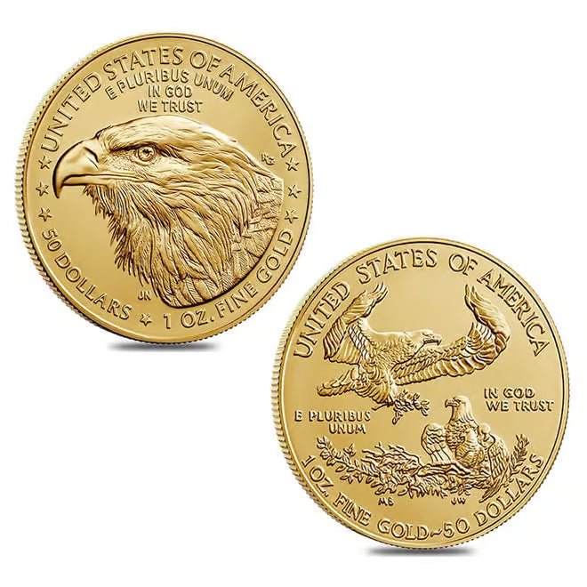 1 oz Gold American Eagle Coin BU - Random Year